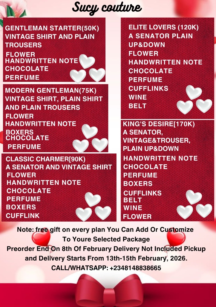 Sucy Couture Valentines Offer